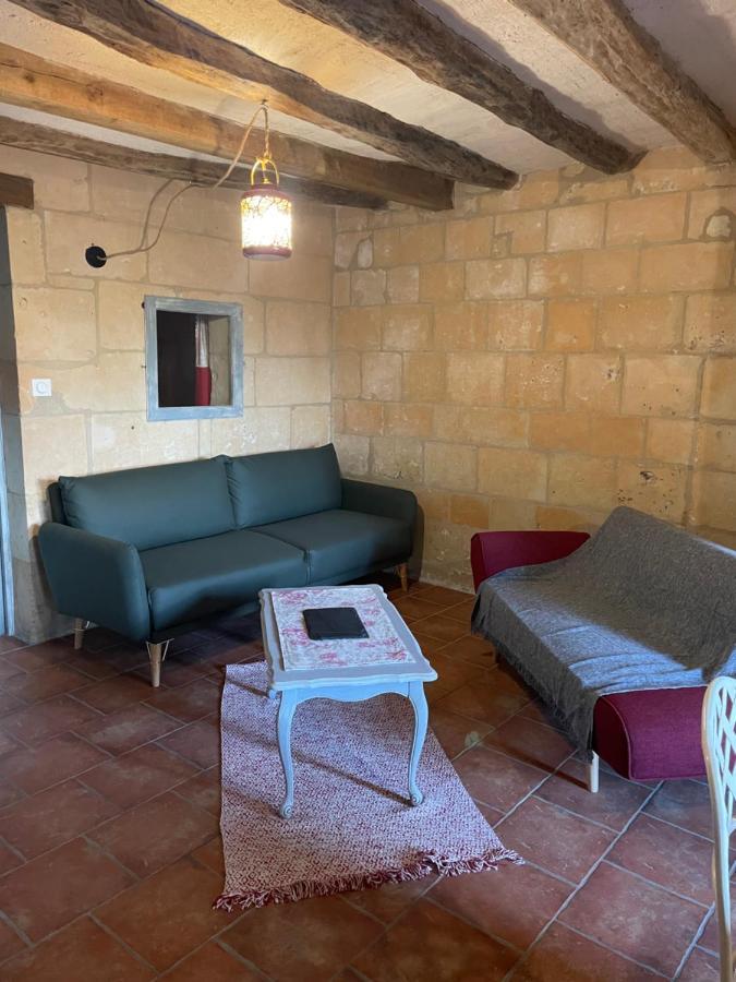 Вилла L'Escale Troglo Au Bord De La Loire Souzay-Champigny Экстерьер фото