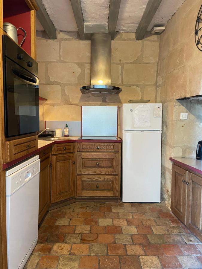 Вилла L'Escale Troglo Au Bord De La Loire Souzay-Champigny Экстерьер фото